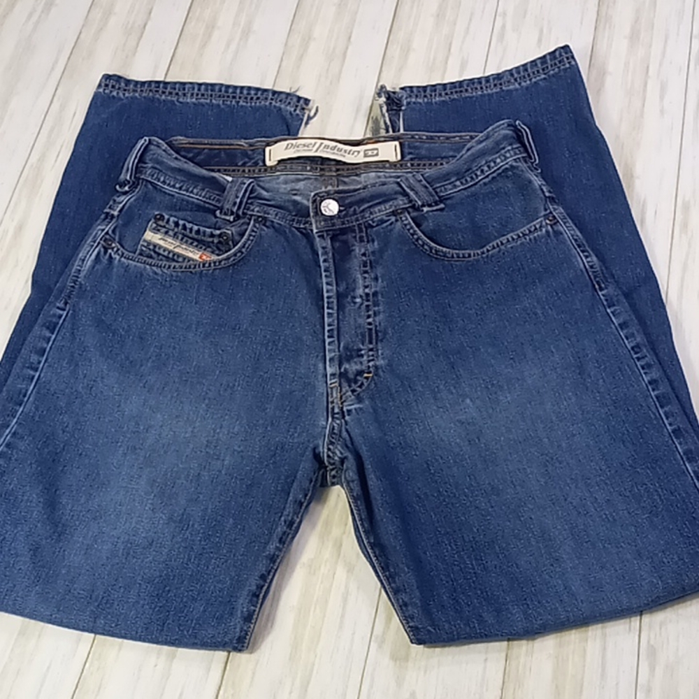 Vintage Diesel Industry Saddle Jeans Size 30 - Picture 6 of 16